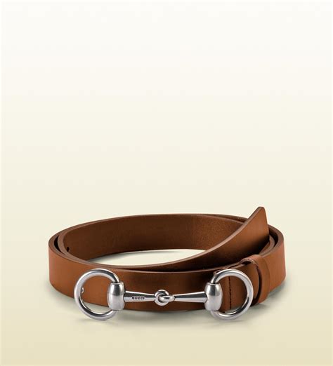 gucci horsebit belt men